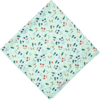 Show full view: The Worthy Dog Golf Dog Bandana, Green, Large slide 4 of 4