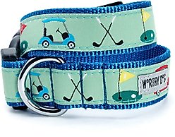 The Worthy Dog Golf Dog Collar, Green, X-Large: 17 to 23-in neck, 1-in wide
