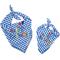 Show in main carousel: The Worthy Dog Happy Birthday Dog Bandana, Blue, Large slide 4 of 5