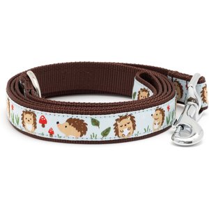 The Worthy Dog Hedgehog Lead Standard Dog Leash, Blue, Large: 5-ft long, 1-in wide