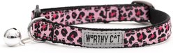 The Worthy Dog Leopard Cat Collar, One Size: One Size: 9 to 11-in neck, 1/2-in wide