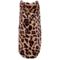 Show in main carousel: The Worthy Dog Leopard Faux Fur Dog Coat, Brown, Small slide 1 of 4