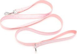 The Worthy Dog Let It Snow Lead Standard Dog Leash, Pink, Small: 5-ft long, 5/8-in wide slide 2 of 3