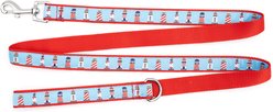 The Worthy Dog Lighthouses Lead Dog Leash, Blue, Small: 5-ft long, 5/8-in wide slide 2 of 5