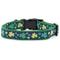 Show in main carousel: The Worthy Dog Lucky Dog Collar, Navy, Small: 8 to 14-in neck, 5/8-in wide slide 4 of 6