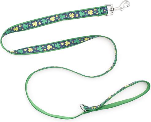 Show full view: The Worthy Dog Lucky Lead Dog Leash, Navy, Large: 5-ft long, 1-in wide slide 3 of 4