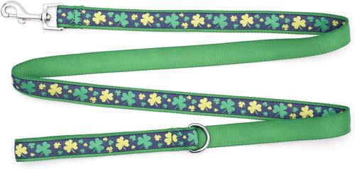 Show full view: The Worthy Dog Lucky Lead Dog Leash, Navy, Small: 5-ft long, 5/8-in wide slide 2 of 4
