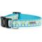 Show in main carousel: The Worthy Dog Mermaid Dog Collar, Blue, Medium: 11 to 17-in neck, 1-in wide slide 2 of 3