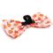 Show in main carousel: The Worthy Dog Peachy Keen Dog Bow Tie, Peach, Small slide 3 of 3