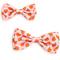 Show in main carousel: The Worthy Dog Peachy Keen Dog Bow Tie, Peach, Small slide 2 of 3