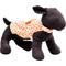 Show in main carousel: The Worthy Dog Peachy Keen Dog Dress, Peach, Medium slide 4 of 5