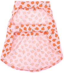 The Worthy Dog Peachy Keen Dog Dress, Peach, XX-Large slide 2 of 3