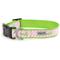 Show in main carousel: The Worthy Dog Pink Stripe Alligator Dog Collar, Pink, Medium: 11 to 17-in neck, 1-in wide slide 2 of 6
