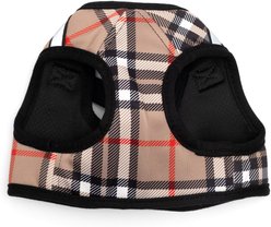The Worthy Dog Plaid Sidekick Dog Harness, Tan, Medium: 18 to 21-in chest slide 2 of 3