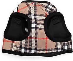 The Worthy Dog Plaid Sidekick Dog Harness, Tan, Small: 15 to 18-in chest slide 2 of 3