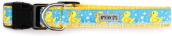 The Worthy Dog Rubber Duck Dog Collar, Blue, X-Large: 17 to 23-in neck, 1-in wide slide 2 of 4