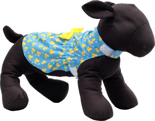 Show full view: The Worthy Dog Rubber Duck Dog Dress, Blue, XX-Large slide 3 of 4