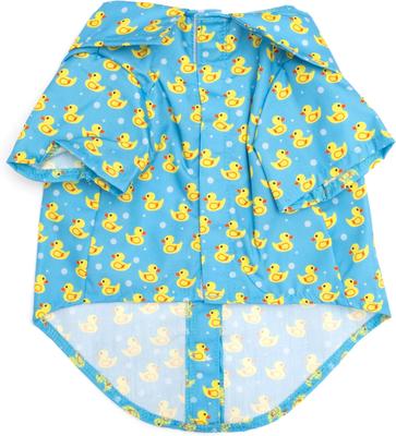 Show full view: The Worthy Dog Rubber Duck Dog Shirt, Blue, Blue, X-Large slide 2 of 4