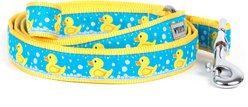 The Worthy Dog Rubber Duck Lead Dog Leash, Blue, Large: 5-ft long, 1-in wide