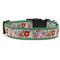 Show in main carousel: The Worthy Dog Spring Garden Dog Collar, Coral, X-Small: 5 to 11-in neck, 1/2-in wide slide 5 of 7