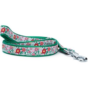 The Worthy Dog Spring Garden Lead Dog Leash, Coral, Small: 5-ft long, 5/8-in wide