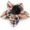 Show in main carousel: The Worthy Dog Tan Plaid Flower Dog Collar Accessory, Tan, Large slide 3 of 3