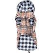 The Worthy Dog Tan Plaid Dog Dress, Tan