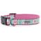 Show in main carousel: The Worthy Dog Watercolor Floral Dog Collar, Teal, Large: 14 to 20-in neck, 1-in wide slide 2 of 5