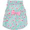 Show in main carousel: The Worthy Dog Watercolor Floral Dog Dress, Teal, Small slide 1 of 4