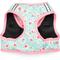 Show in main carousel: The Worthy Dog Watercolor Floral Sidekick Dog Harness, Teal, Medium: 18 to 21-in chest slide 3 of 4