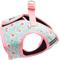 Show in main carousel: The Worthy Dog Watercolor Floral Sidekick Dog Harness, Teal, Medium: 18 to 21-in chest slide 2 of 4
