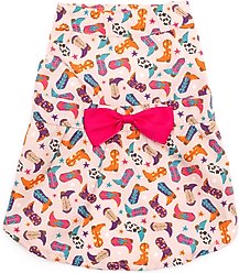The Worthy Dog Wild Wild West Dog Dress, Large
