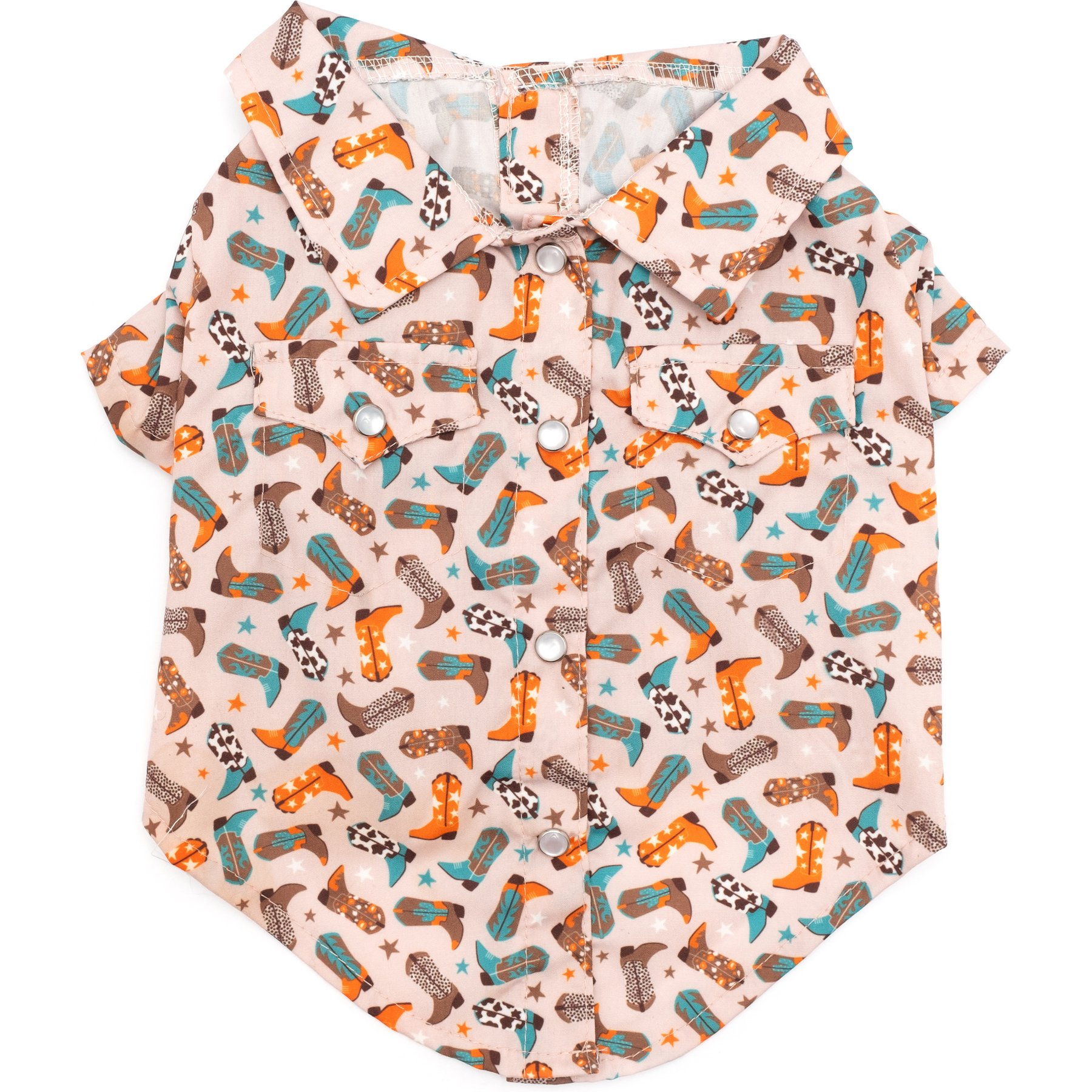 The Worthy Dog Wild Wild West Dog Shirt, Large