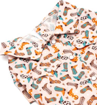 Show full view: The Worthy Dog Wild Wild West Dog Shirt, Large slide 3 of 4