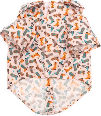 Show full view: The Worthy Dog Wild Wild West Dog Shirt, Small slide 5 of 5