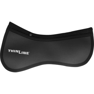 ThinLine Perfect Fit Horse Half Saddle Pad, Black, Medium