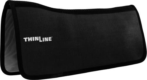 Show full view: ThinLine Perfect Fit Western Horse Saddle Pad, Black slide 2 of 4