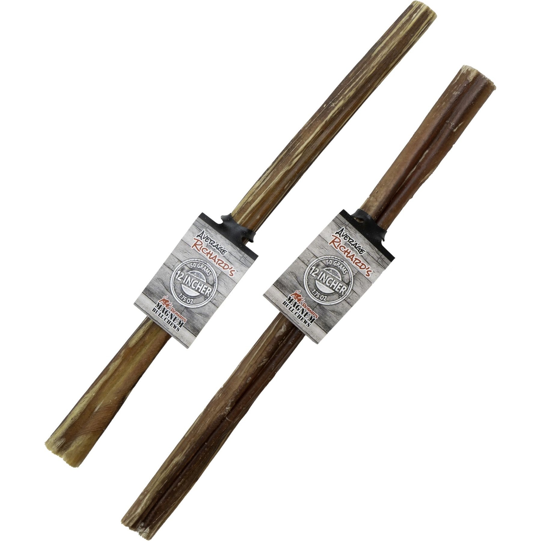 this and that Canine Company Average Richard's 12-inch Bull Chew Beef Pizzle Dog Natural Chew Treat