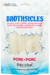 this and that Canine Company Brothsicles Pork Limited Ingredient Low Protein Lickable Dog Treats, 5 count slide 1 of 2