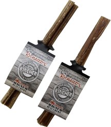this and that Canine Company Lil' Richard's 6-inch Bull Chew Beef Pizzle Dog Natural Chew Treat
