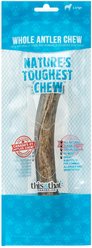 this and that Canine Company North Country Natural Shed Premium Whole Elk Antler Chew Dog Treat, Large