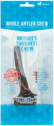 this and that Canine Company North Country Natural Shed Premium Whole Elk Antler Chew Dog Treat, Medium