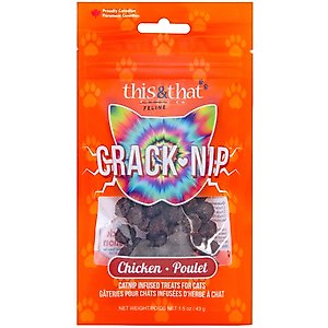 this and that Canine Company Snack Station Chicken Crowns Dehydrated Cat & Dog Treats, 1.5-oz bag