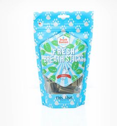 this and that Canine Company Snack Station Fresh Breath Sticks Small Dental Dog Treats, 10-oz bag