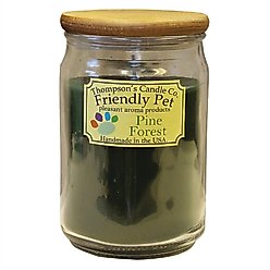 Thompson's Candle Co. Pine Forest Scented Friendly Pet Candle