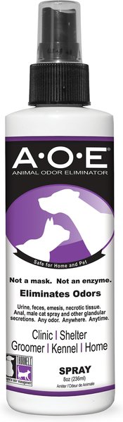 Show full view: Thornell A.O.E Animal Odor Eliminator Spray, 8-fl oz bottle slide 1 of 2