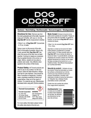 Show full view: Thornell Dog Odor-Off Concentrate, 16-fl oz bottle slide 2 of 3