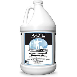Thornell K.O.E. Kennel Odor Eliminator Concentrate Fresh Scent, 1-gal bottle