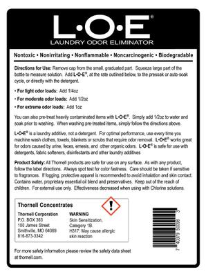 Show full view: Thornell L.O.E Laundry Odor Eliminator, 32-fl oz bottle slide 2 of 2