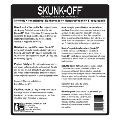 Show full view: Thornell Skunk-Off Liquid Premise Spray, 32-fl oz bottle slide 3 of 5
